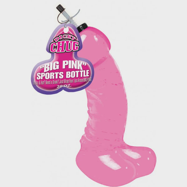 Pink D*cky Drink Sports Bottle